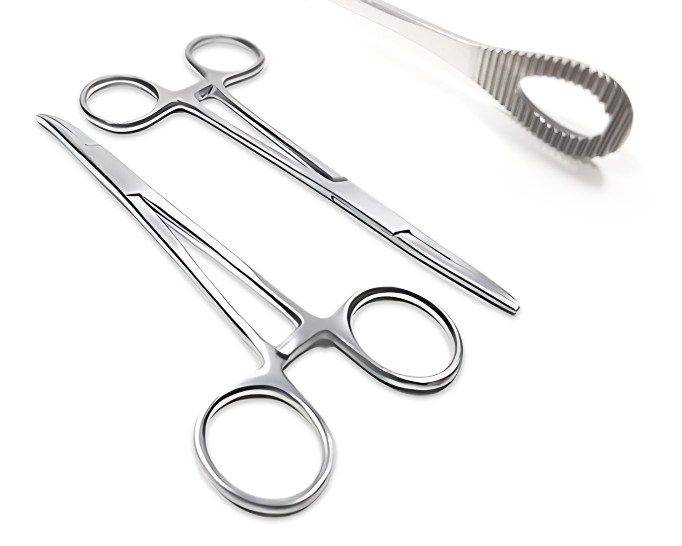 Surgical forceps instruments for medical procedures, tissue handling, and precision grasping