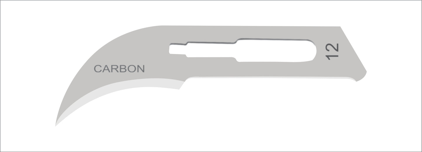 Carbon Steel Blades, Box of 100